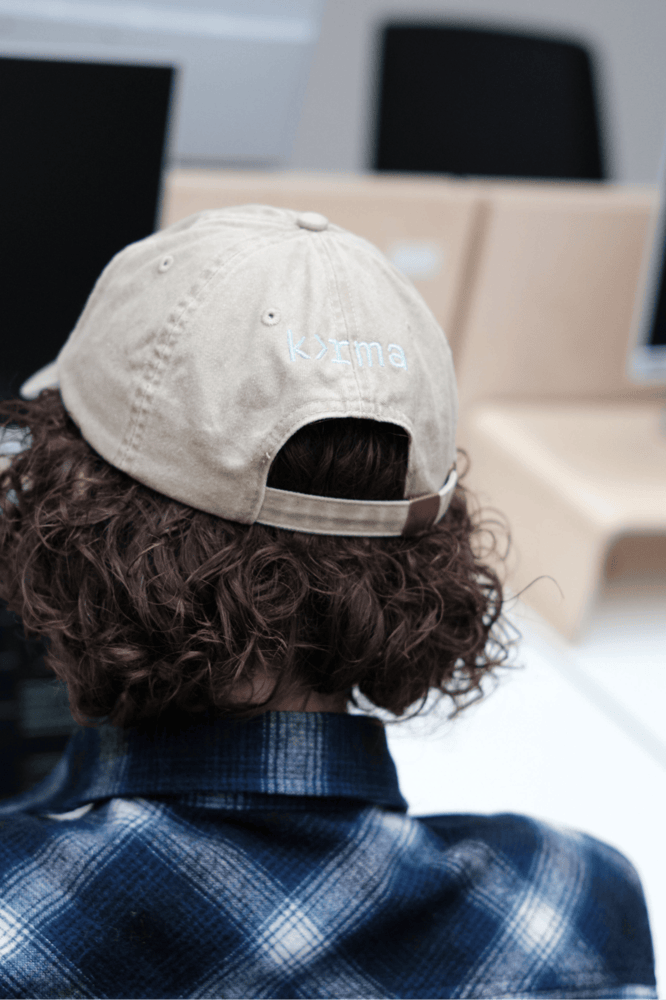 Adrien wearing Krma's clothes